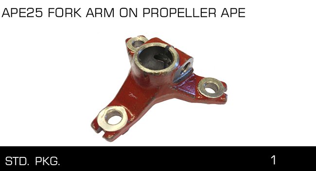 APE25 FORK ARM ON PROPELLER APE
